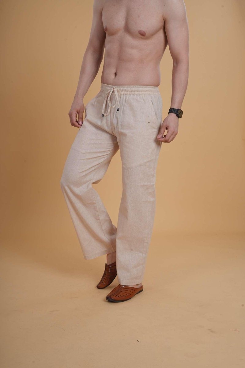 Men's Cream line touch cotton Pajama