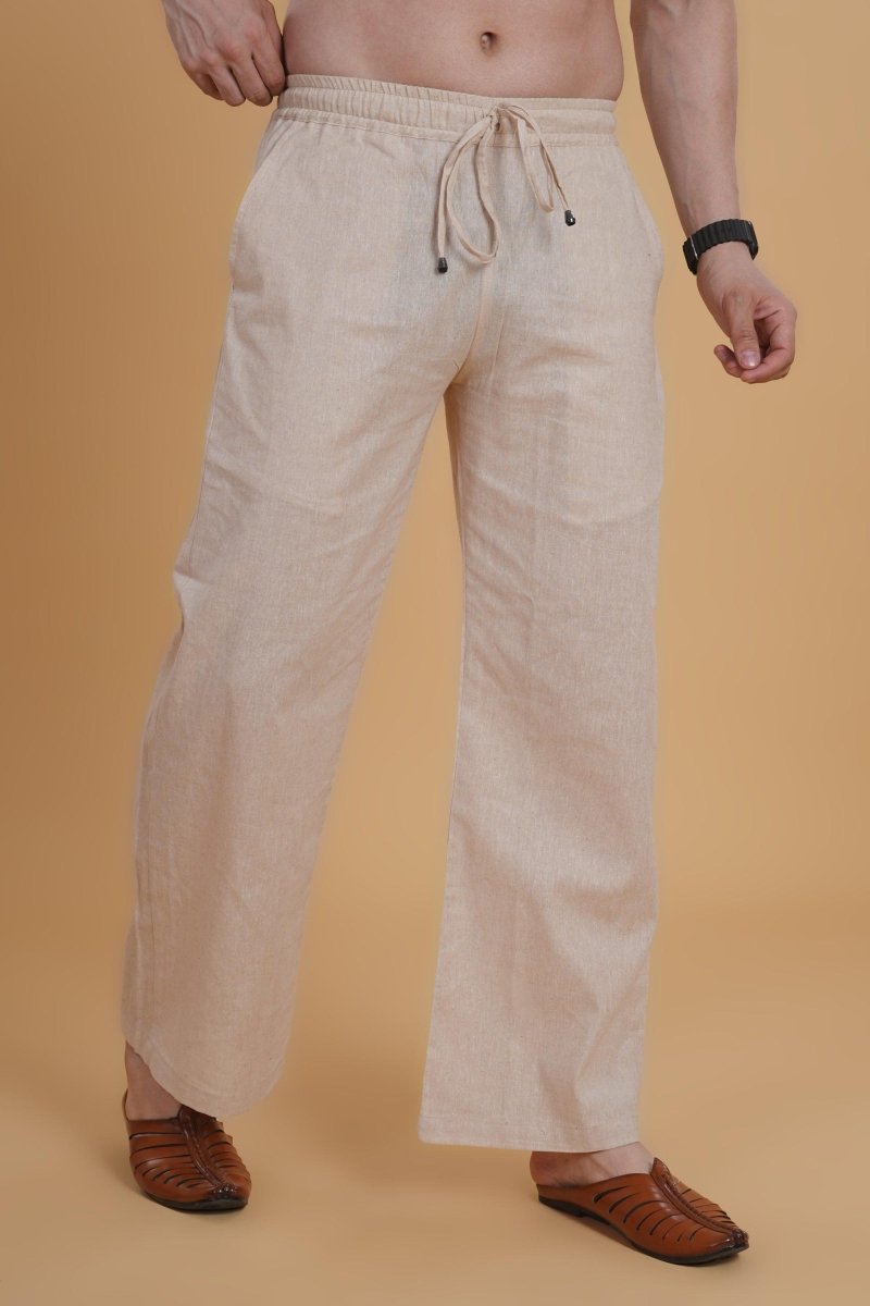 Men's Cream line touch cotton Pajama