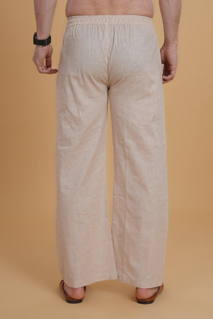 Men's Cream line touch cotton Pajama