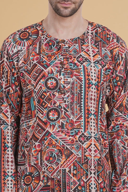 Boho Blaze Kurta