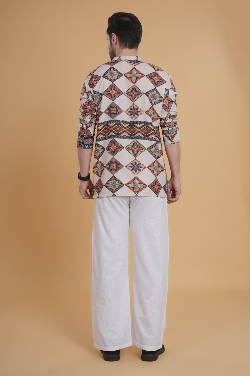 Nomadic Vibe Aztec Pajama - Nirmal Online