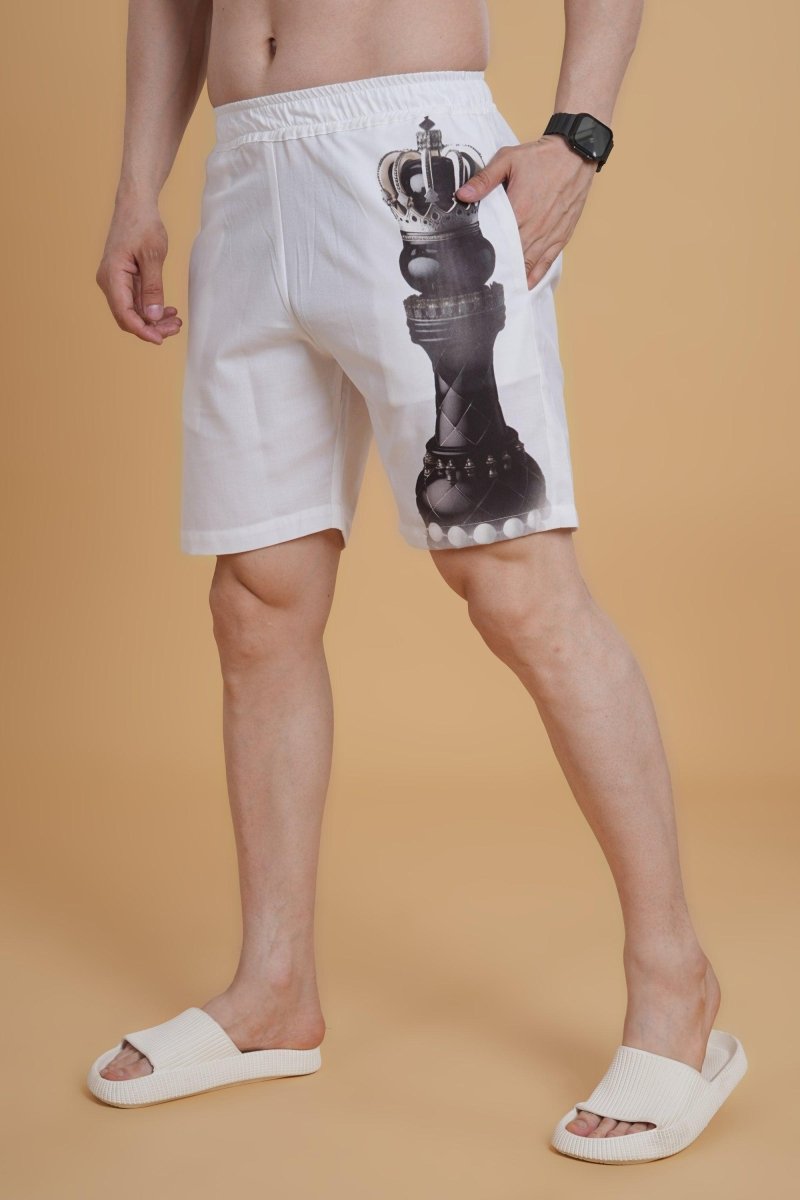 Tropical Checkmate Shorts - Nirmal Online