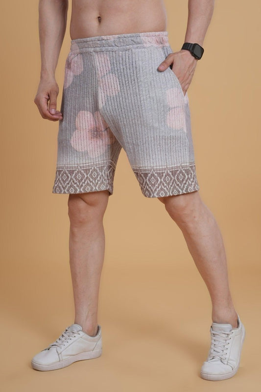 Island Bloom Crochet Short