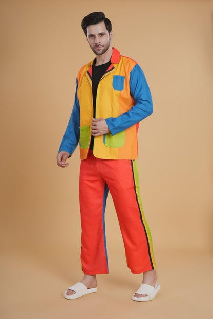 Vibrant Multicolour Blazer
