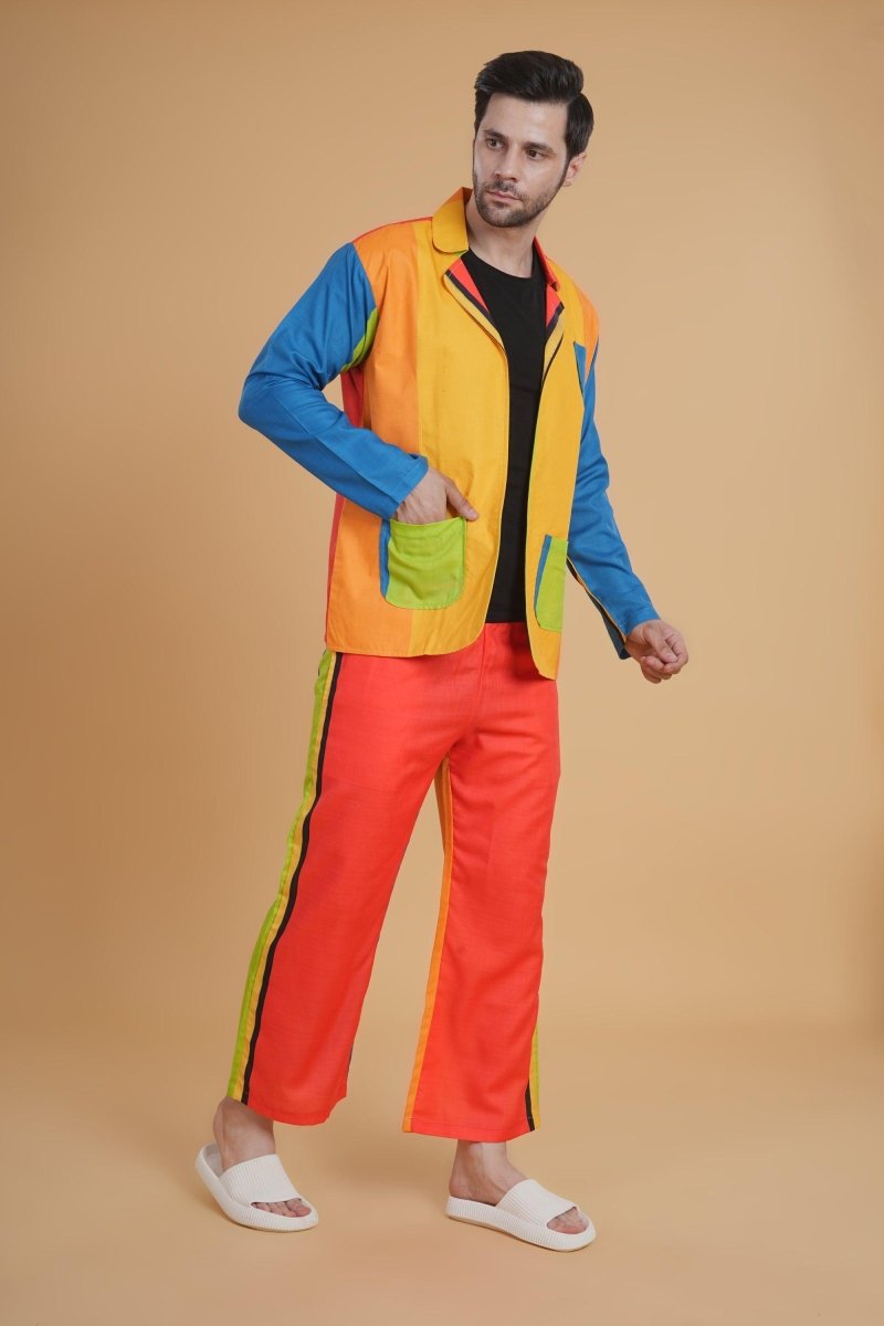 Vibrant Multicolour Blazer