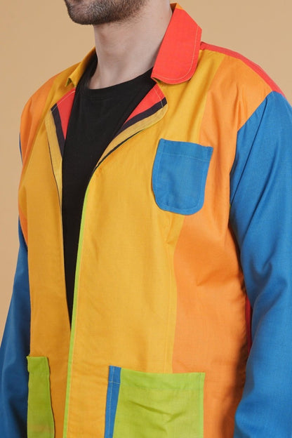Vibrant Multicolour Blazer