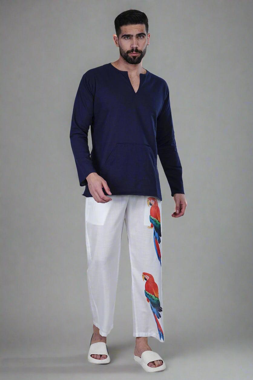 Parrot Symphony Pajama - Nirmal Online