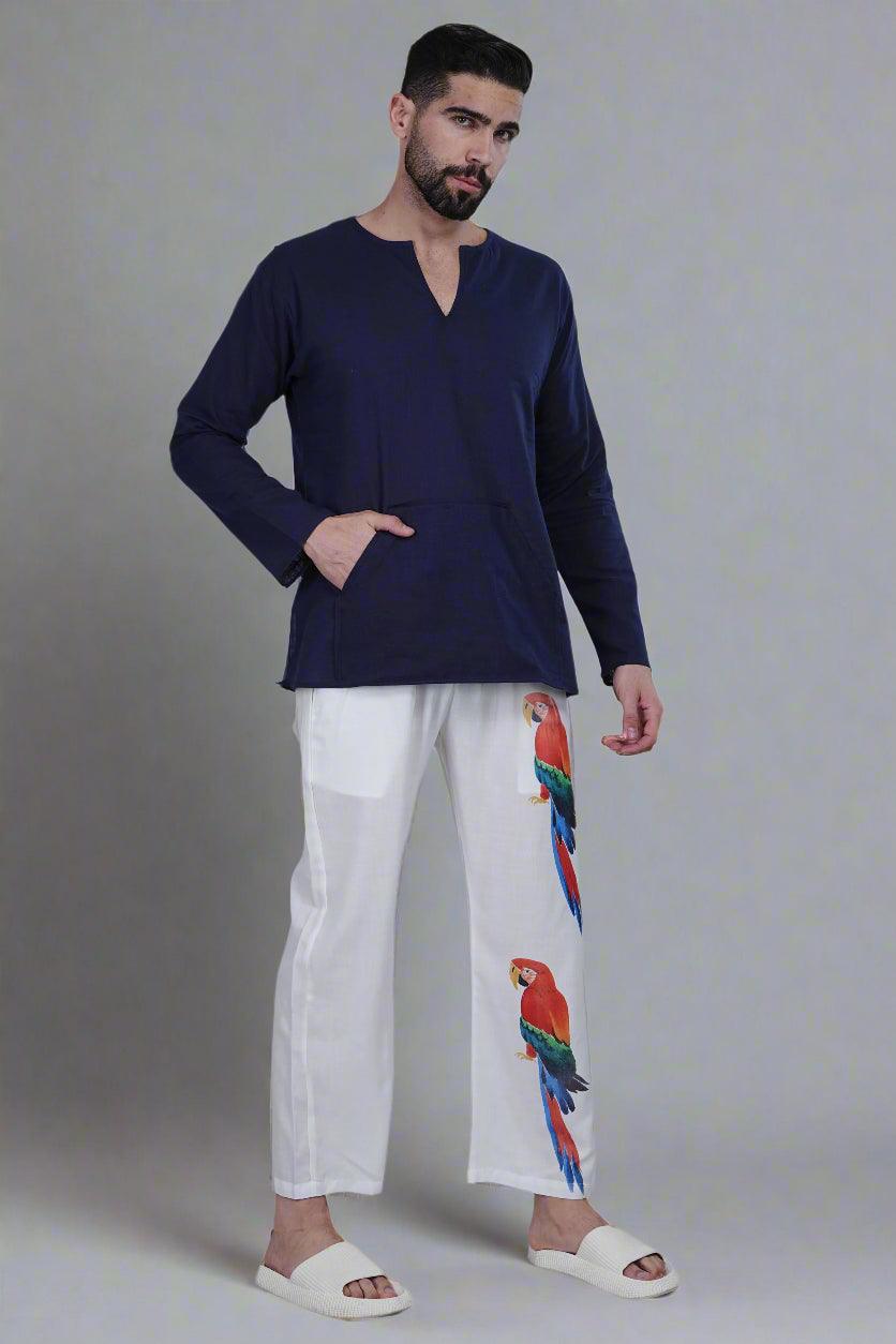 Parrot Symphony Pajama - Nirmal Online