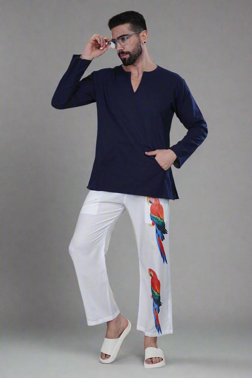 Parrot Symphony Pajama - Nirmal Online