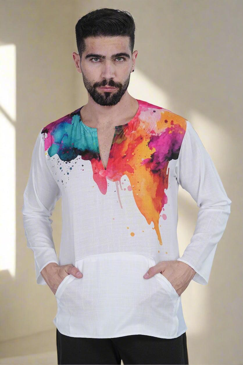 Splash Harmony Kurta - Nirmal Online