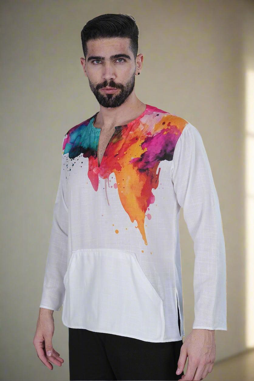 Splash Harmony Kurta - Nirmal Online