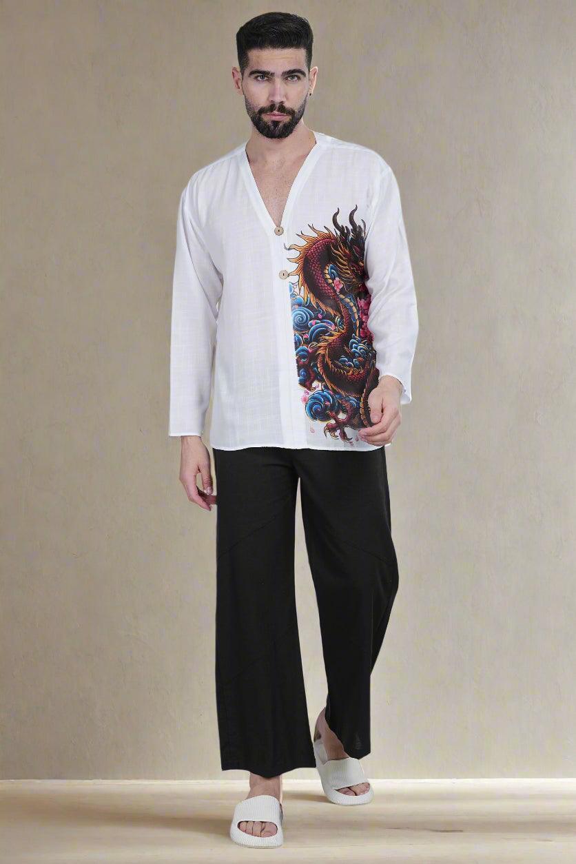 Dragon Majesty Kurta - Nirmal Online