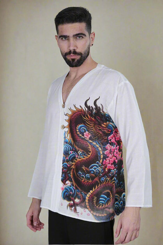 Dragon Majesty Kurta - Nirmal Online