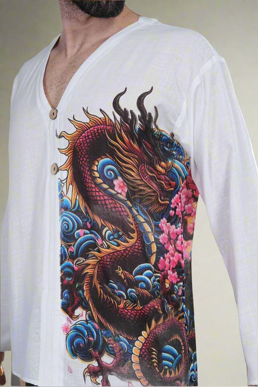 Dragon Majesty Kurta - Nirmal Online