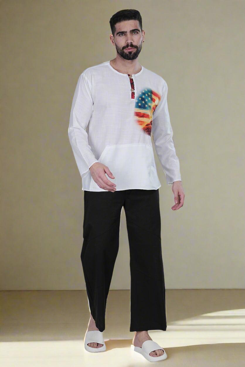 Eagle Heritage Kurta - Nirmal Online