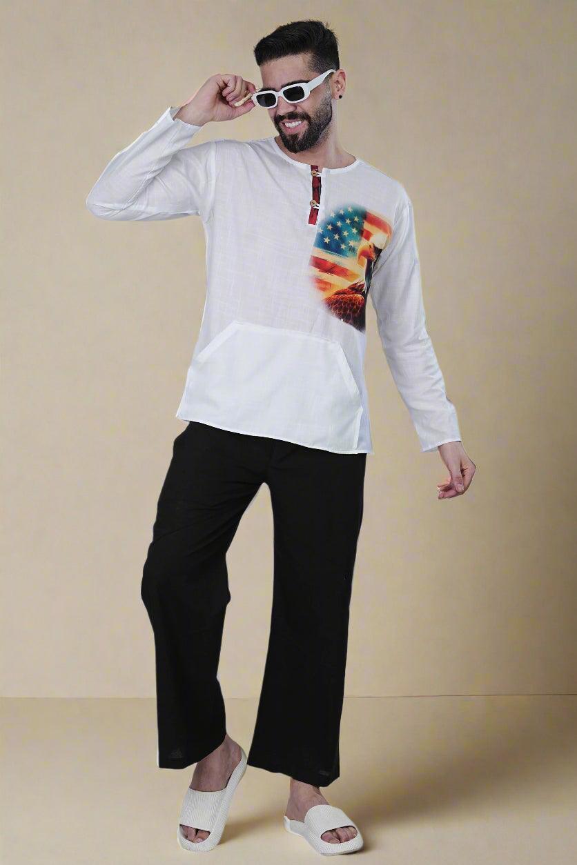 Eagle Heritage Kurta - Nirmal Online