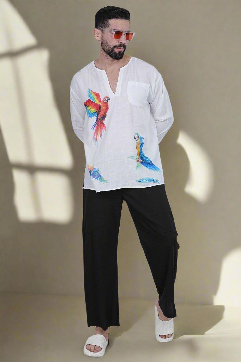 Elysian Elegance Kurta - Nirmal Online