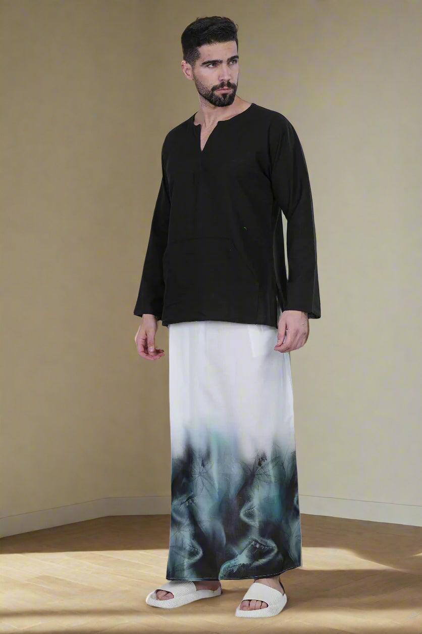 Midnight Mist Ensemble PajamaLungi - Nirmal Online