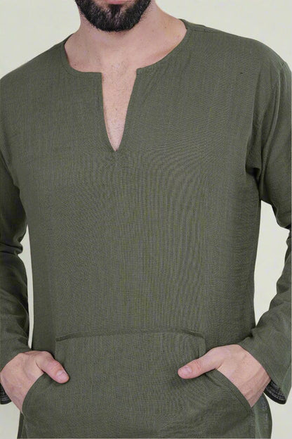 Serene Lotus Ensemble PajamaLungi - Nirmal Online