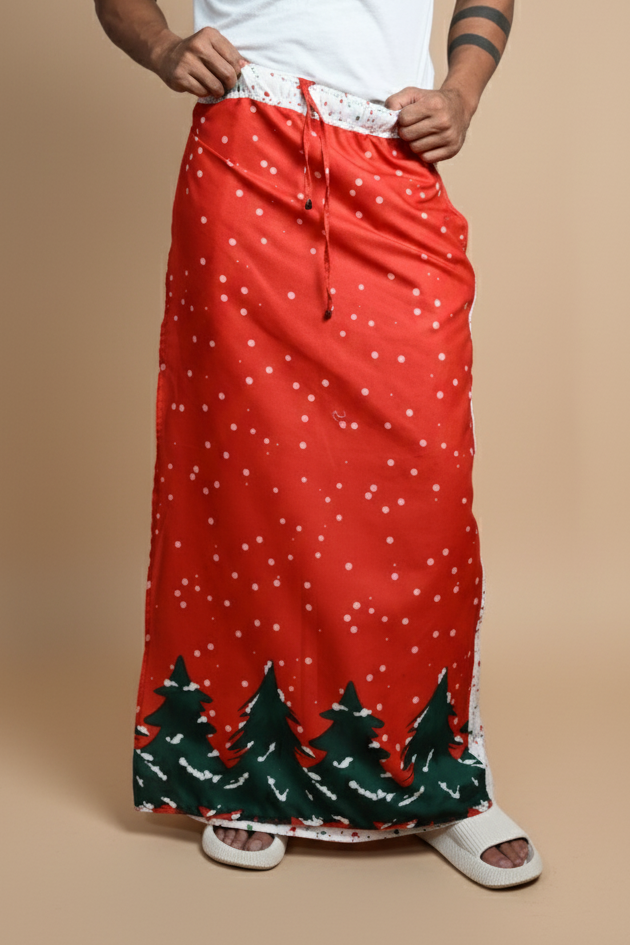 Red Snow/Tree-Line Pajamalungi