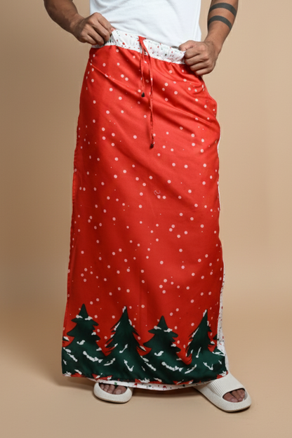 Red Snow/Tree-Line Pajamalungi