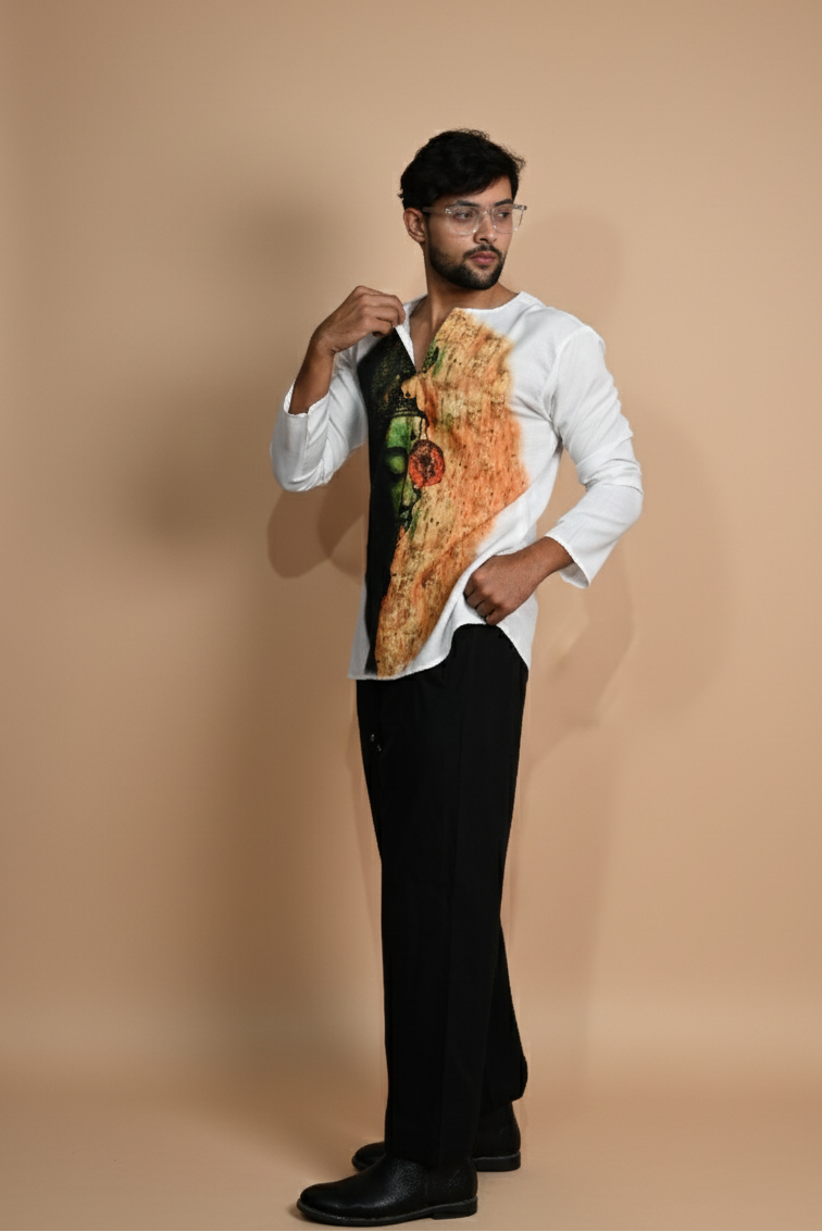 Sattva Style Cotton Kurta for Men