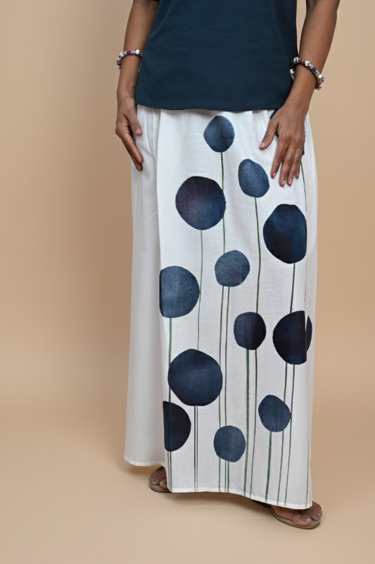 Women Navy blossom Pajamalungi