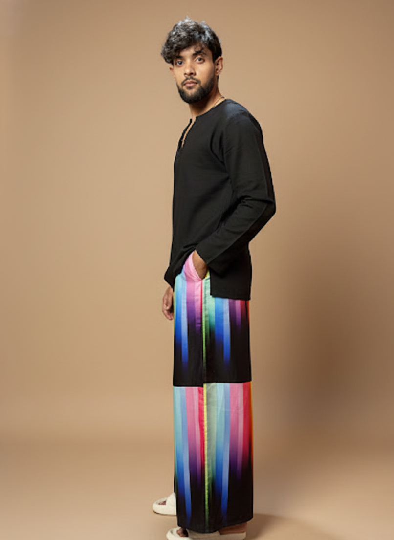 Vibrant Waves multicolor Pajamalungi