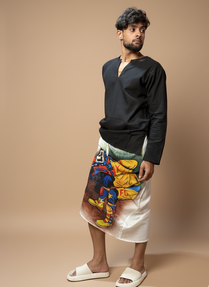 Men Moto-Art Pajamalungi