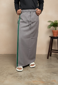 Men's Grey Color with Green stripe Pajamalungi
