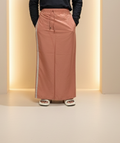 Men's Peach/Tan Color With Grey Stripe Pajamalungi