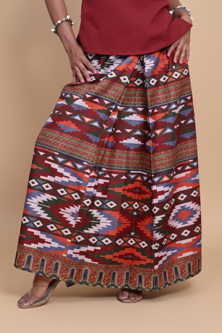 Women Maroon Color Cotton Kurta