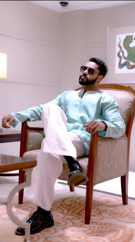 Ethnic Bhagalpuri Silk Pajama - Nirmal Online