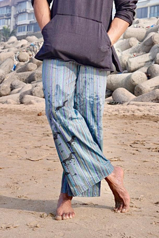 Stripe Cotton Pajama - Nirmal Online