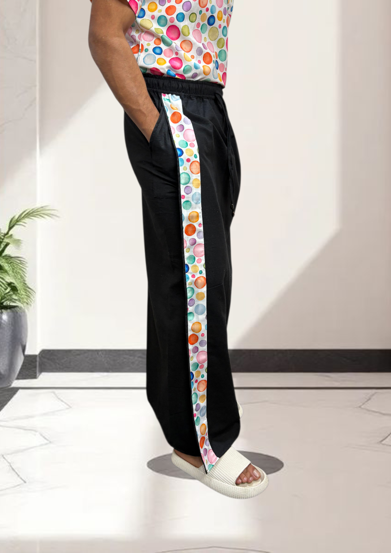 Men Multi Color Polka Dot – Short Sleeve