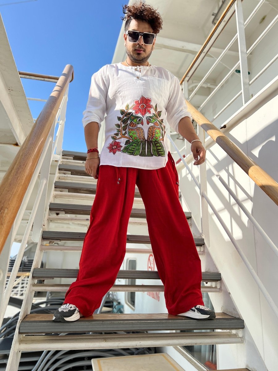 Ethnic Printed Kurta - Nirmal Online