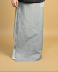 Men Grey Color  Pajamalungi With Stripe Panel