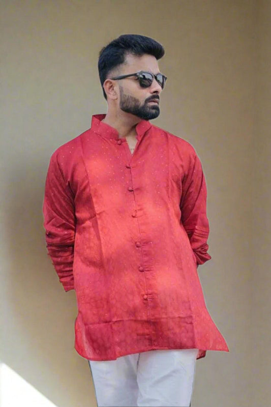 Gulrang Grace Kurta - Nirmal Online