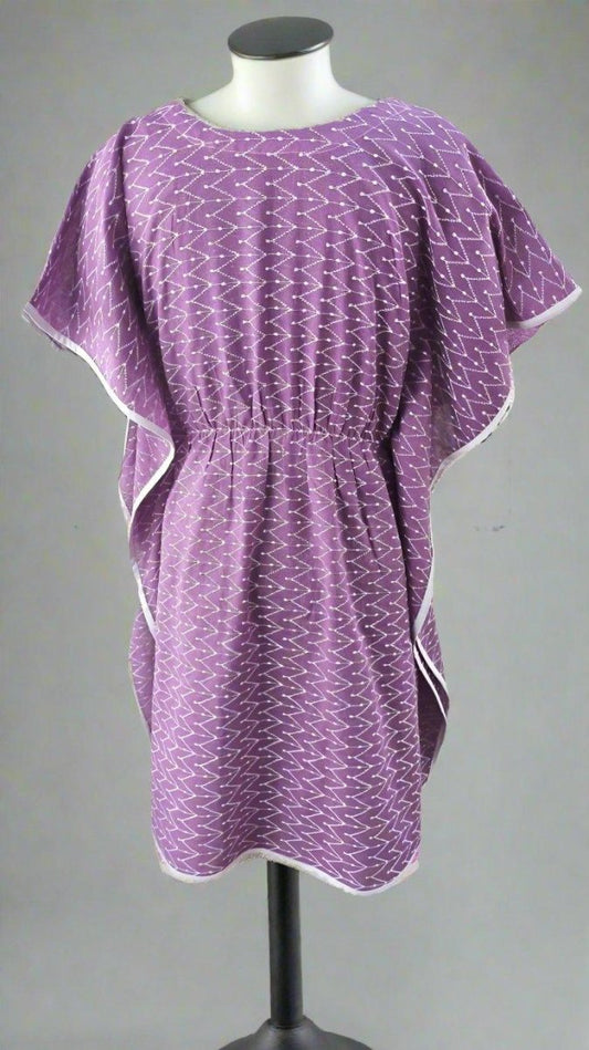 Lavender Breeze Kaftan Dress - Nirmal Online