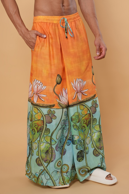 Serenity Lotus Wrap Pajamalungi