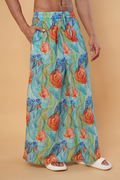 Men Tortoise Print Pajamalungi