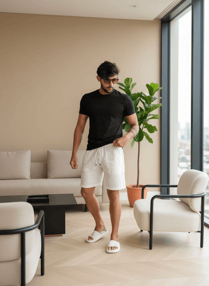 OFF White Short for Beach