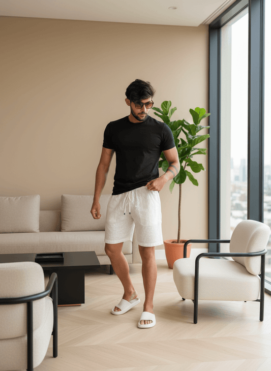 OFF White Short for Beach