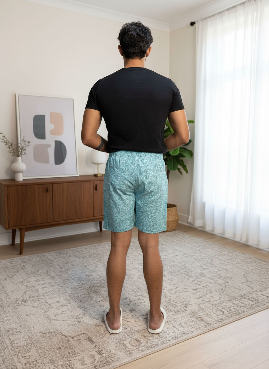 Light blue short for beach – Nirmal Online