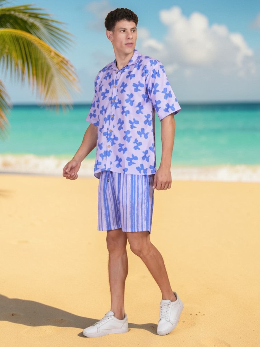 Indigo Bloom Shirt