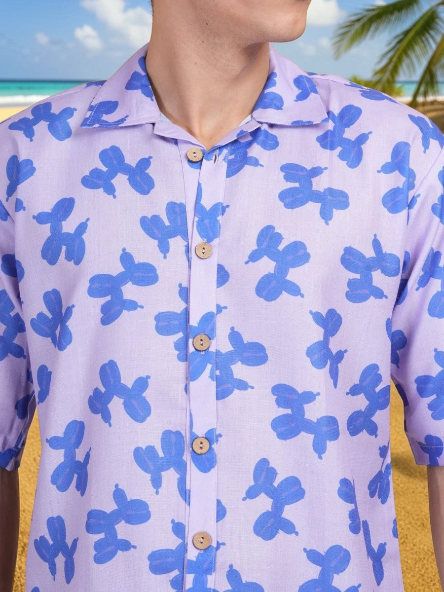 Indigo Bloom Shirt