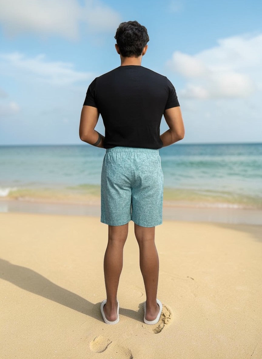 Light Blue Short for Beach for Men