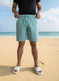 Light Blue Short for Beach for Men