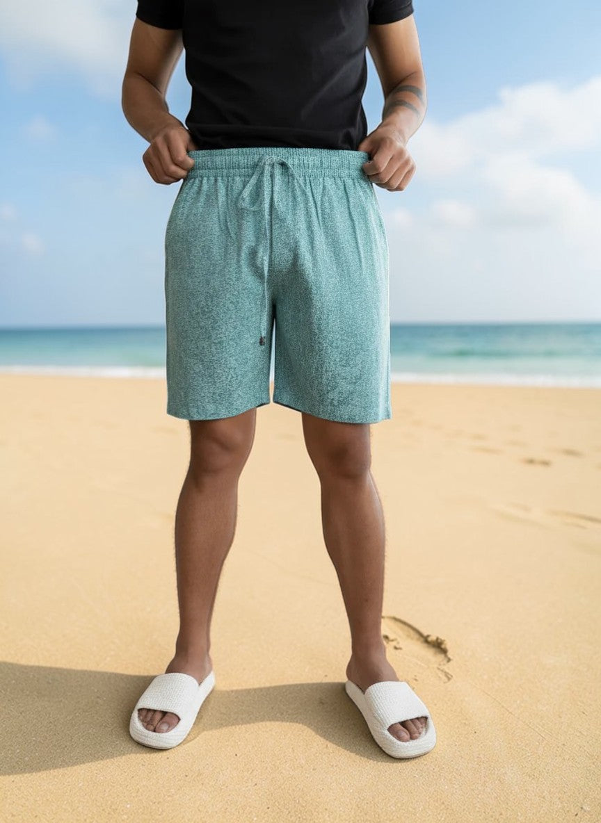 Light Blue Short for Beach for Men