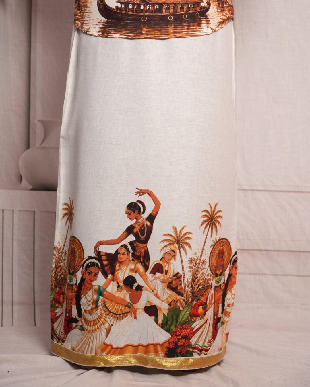Traditional Printed Men's Pajamalungi – Luxury Linen